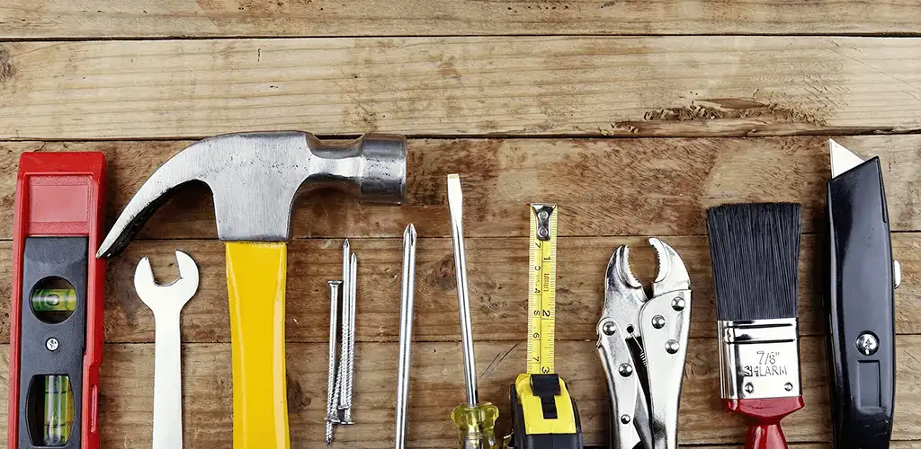 Handyman tools for home repairs and maintenance services in Detroit, MI